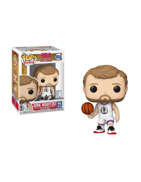 Figura Funko Pop! Baloncesto NBA All Stars Dirk Nowitzki Modelo 158 | 67488