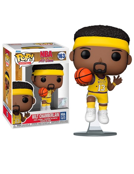 Figura Funko Pop! Baloncesto NBA All Stars Wilt Chamberlain Modelo 163 | 67493