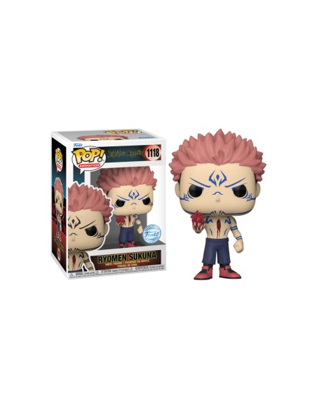 Figura Funko Pop! Animación Jujutsu Kaisen Ryomen Sukuna Modelo 1118 | 62648 Edición Especial Funko