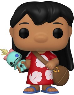 Figura Funko Pop! Disney Lilo y Stitch Lilo con Scrump...