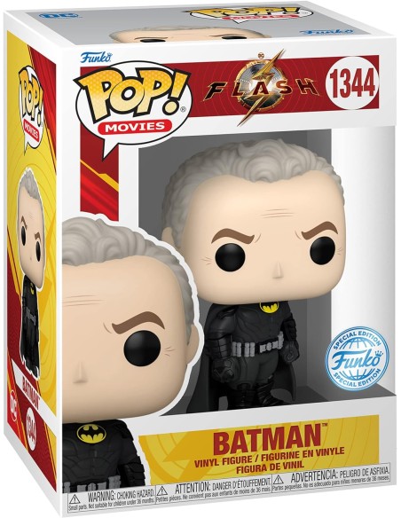 Figura Funko Pop! DC Comics Flash Batman Modelo 1344 | 66377 Edición Especial de Funko