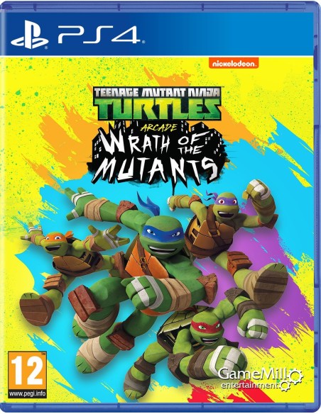 Juego TMNT Arcade Wrath of the Mutants para Playstation 4 | PS4