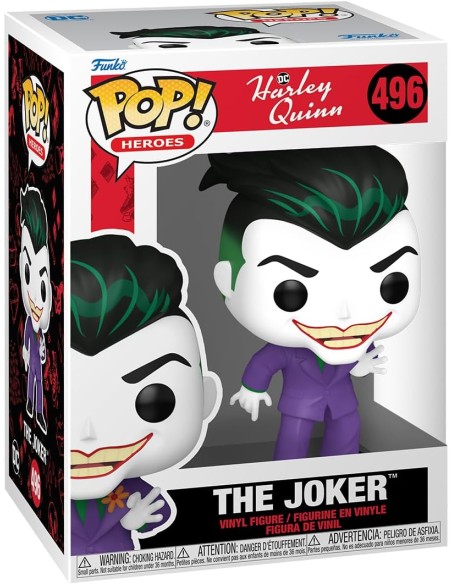 Figura Funko Pop! DC Héroes Harley Quinn The Joker Modelo 496 | 75850