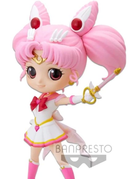 Figura Banpresto Q Posket Sailor Moon Súper Sailor Chibi Moon Modelo BP17564