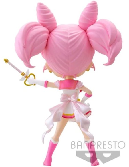 Figura Banpresto Q Posket Sailor Moon Súper Sailor Chibi Moon Modelo BP17564