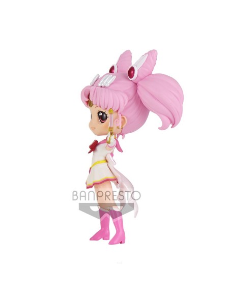 Figura Banpresto Q Posket Sailor Moon Súper Sailor Chibi Moon Modelo BP17564
