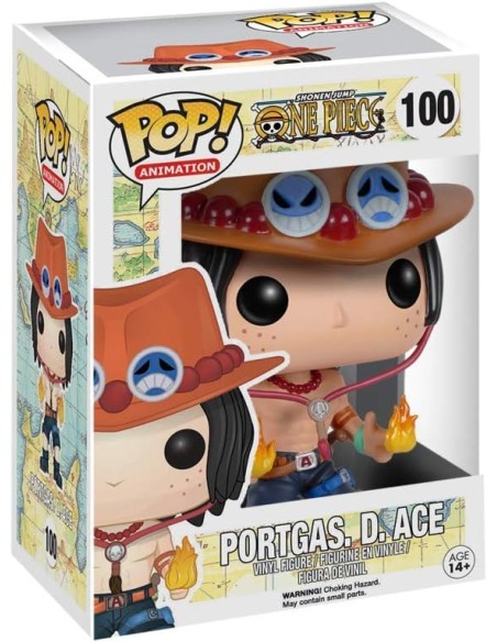 Figura Funko Pop! Animación One Piece Portgas. D. Ace Modelo 100 | 06358