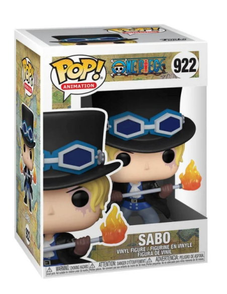 Figura Funko Pop! Animación One Piece Sabo Modelo 922 | 54461