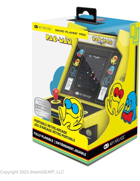 Consola Retro My Arcade Micro Player Pac-Man 6,75" Modelo ‎DGUNL-4194