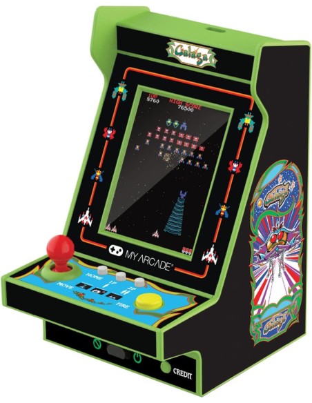 Consola Retro My Arcade Nano Player 2 Juegos  Galaga/Galaxian 4,5" Modelo ‎DGUNL-4197