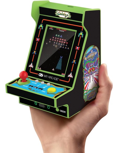 Consola Retro My Arcade Nano Player 2 Juegos  Galaga/Galaxian 4,5" Modelo ‎DGUNL-4197