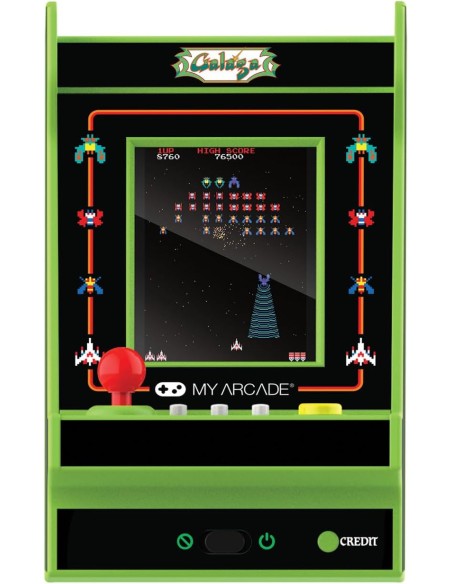 Consola Retro My Arcade Nano Player 2 Juegos  Galaga/Galaxian 4,5" Modelo ‎DGUNL-4197