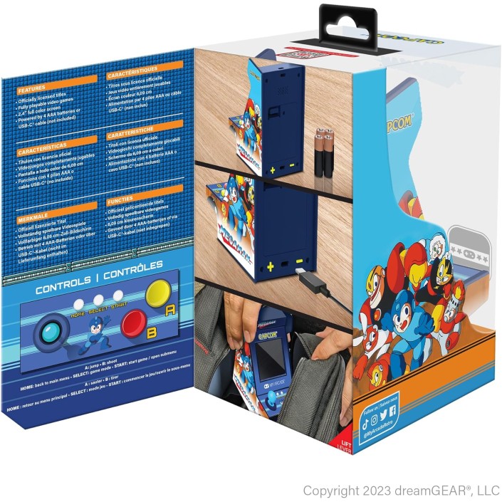 Consola Retro My Arcade Nano Player Megaman...