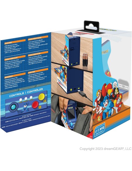 Consola Retro My Arcade Nano Player Megaman 4,5" Modelo DGUNL-4188