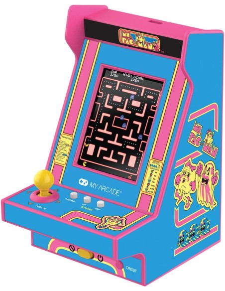 Consola Retro My Arcade Nano Player Ms Pac-Man 4,5" Modelo ‎DGUNL-7023