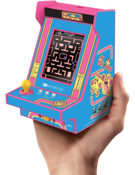 Consola Retro My Arcade Nano Player Ms Pac-Man 4,5" Modelo ‎DGUNL-7023