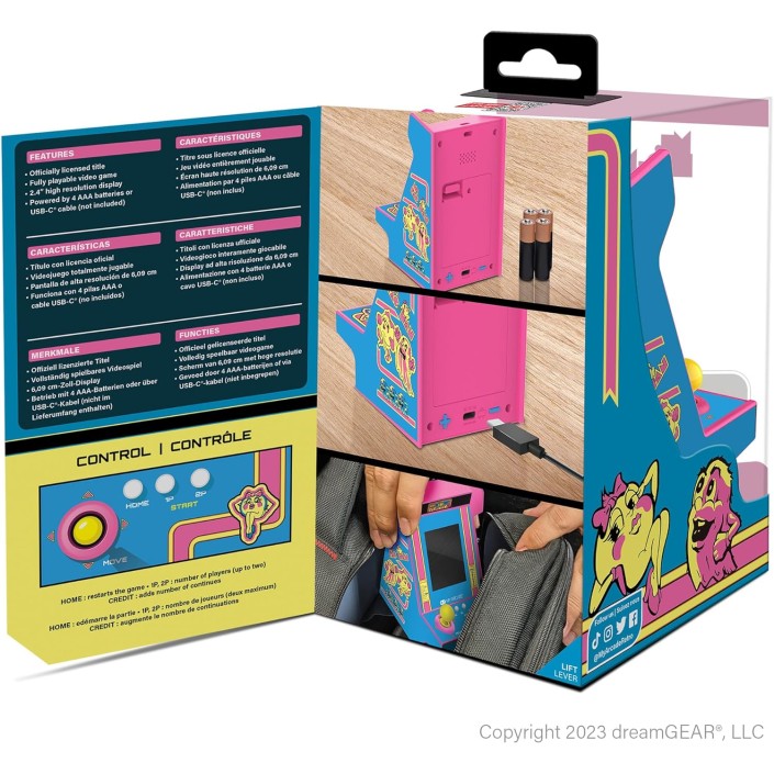 Consola Retro My Arcade Nano Player Ms Pac-Man...