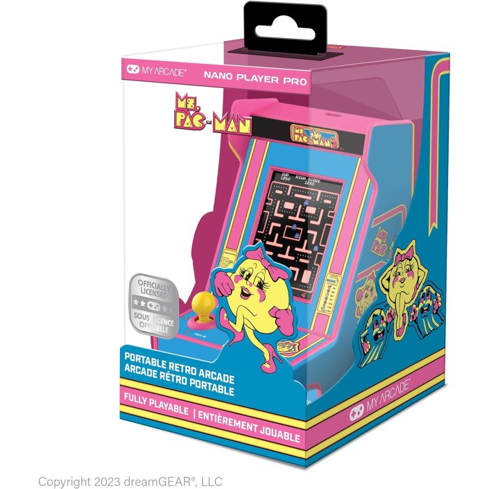 Consola Retro My Arcade Nano Player Ms Pac-Man...