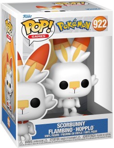 Figura Funko Pop! Juegos Pokémon Scorbunny Modelo 922 |... 2