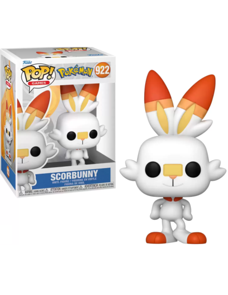 Figura Funko Pop! Juegos Pokémon Scorbunny Modelo 922 | 69081