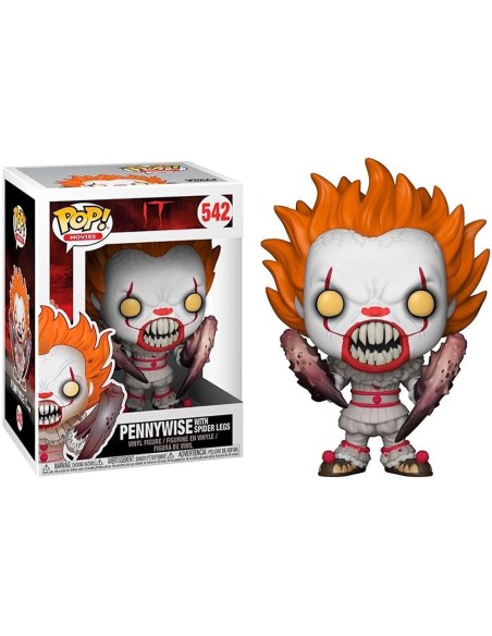 Figura Funko Pop! Películas It Pennywise con patas de araña Modelo 542 | 29526