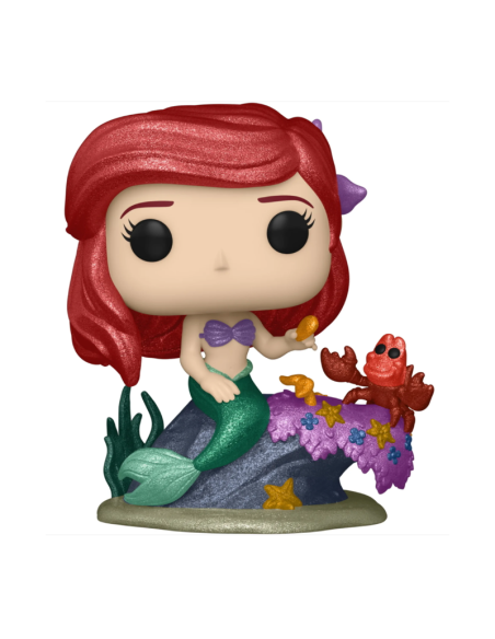 Figura Funko Pop! Disney La Sirenita Ariel Modelo 1012 | 56783 Edición Especial Diamond Collection