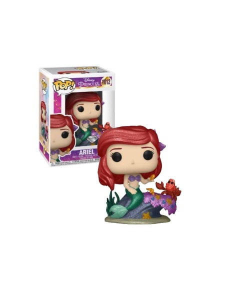 Figura Funko Pop! Disney La Sirenita Ariel Modelo 1012 | 56783 Edición Especial Diamond Collection