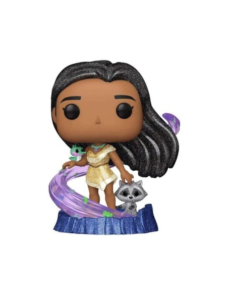 Figura Funko Pop! Princesas Disney Pocahontas Modelo 1017 | 63200 Edición Especial Diamond Collection