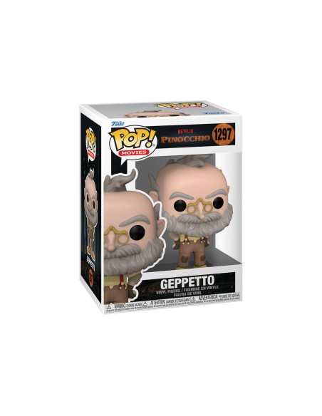 Figura Funko Pop! Películas Netflix Pinocho Geppetto Modelo 1297 | 67386