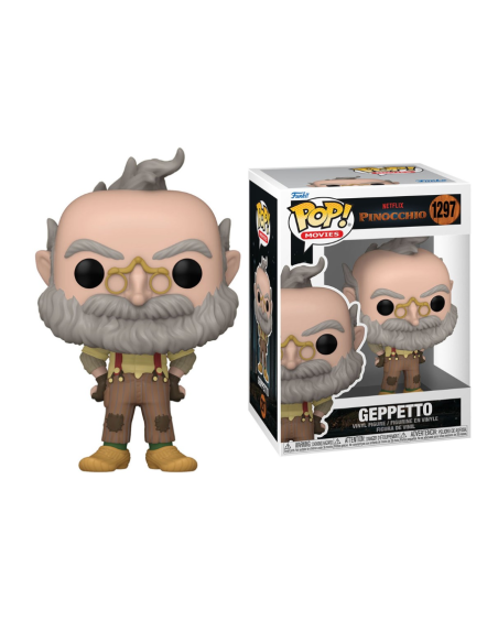 Figura Funko Pop! Películas Netflix Pinocho Geppetto Modelo 1297 | 67386