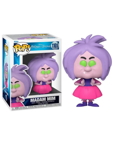 Figura Funko Pop! Disney Merlín el Encantador Madam Mim Modelo 1101 | 49154