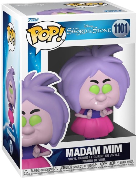 Figura Funko Pop! Disney Merlín el Encantador Madam Mim Modelo 1101 | 49154