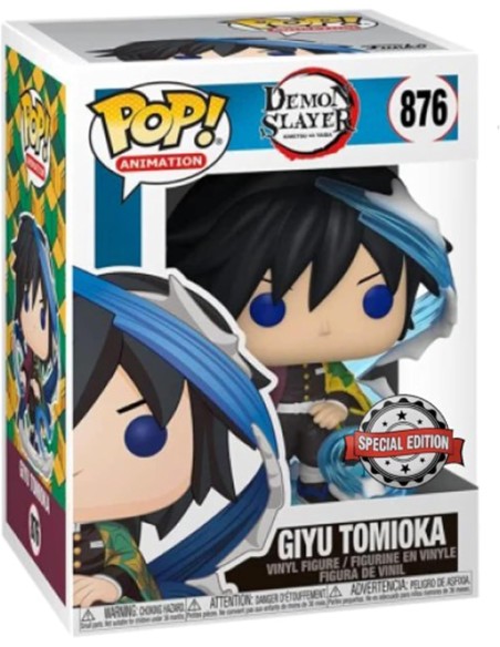 Figura Funko Pop! Demon Slayer Giyu Tomioka Modelo 876 | 51721