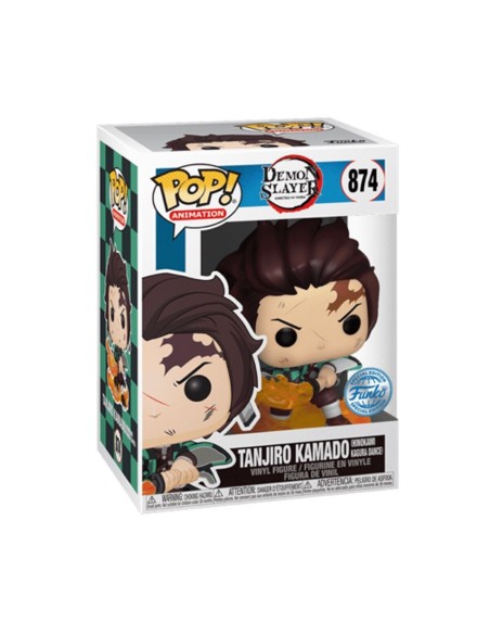 Figura Funko Pop! Demon Slayer Tanjiro Kamado Modelo 874 | 52265 Edición Especial