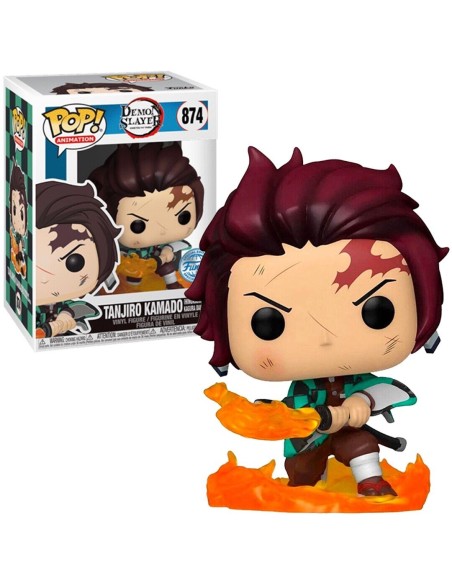 Figura Funko Pop! Demon Slayer Tanjiro Kamado Modelo 874 | 52265 Edición Especial