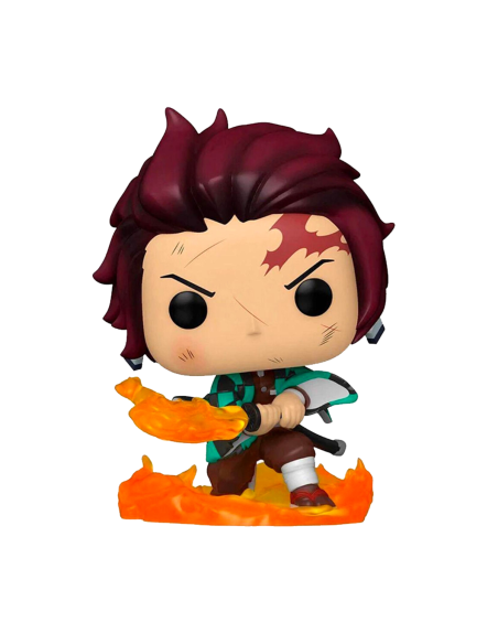 Figura Funko Pop! Demon Slayer Tanjiro Kamado Modelo 874 | 52265 Edición Chase Brilla en la Oscuridad