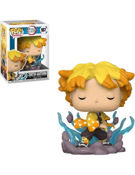 Figura Funko Pop! Demon Slayer Zenitsu Agatsuma Modelo 987| 56103 Edición Especial