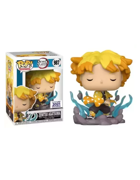 Figura Funko Pop! Demon Slayer Zenitsu Agatsuma Modelo 987| 56103 Edición Especial