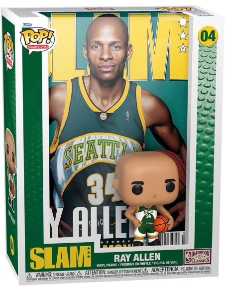 Figura Funko Pop! Baloncesto Revista Slam Ray Allen Modelo 04 | 64695