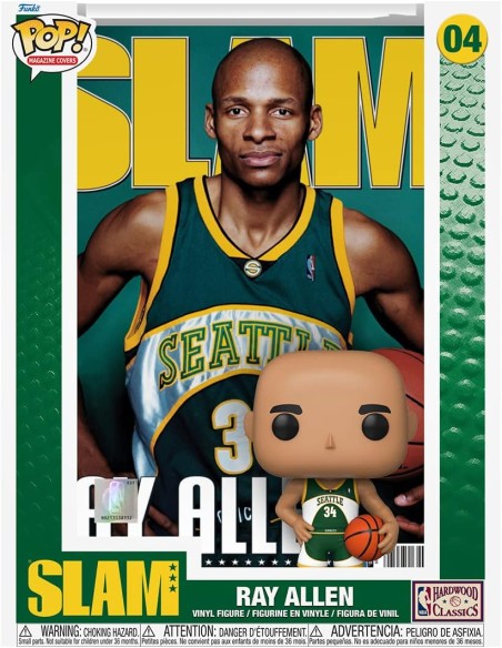 Figura Funko Pop! Baloncesto Revista Slam Ray Allen Modelo 04 | 64695