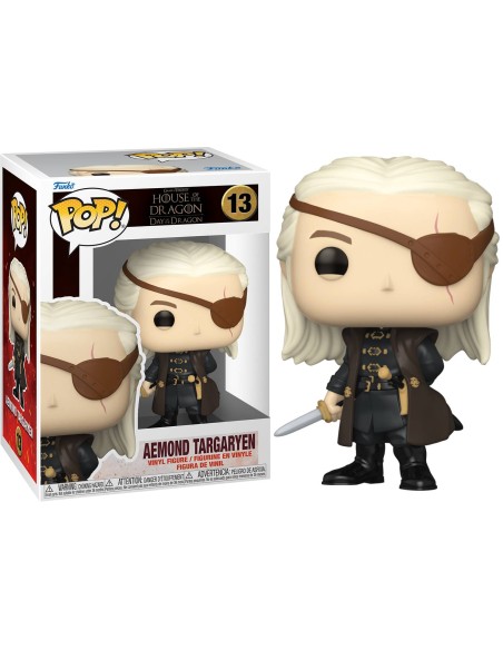 Figura Funko Pop! Series Juego de Tronos Casa del Dragón Aemond Targaryen Modelo 13 | 76471