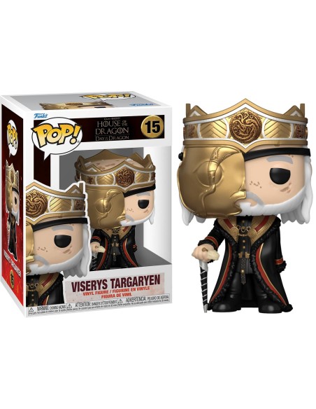 Figura Funko Pop! Series Juego de Tronos Casa del Dragón Viserys Targaryen Modelo 15 | 76474