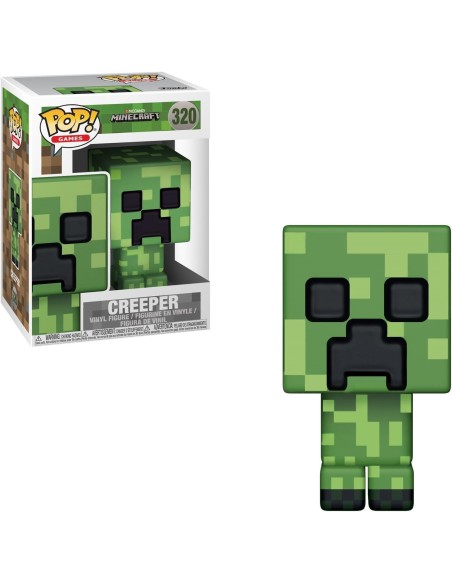 Figura Funko Pop! Juegos Minecraft Creeper Modelo 320 | 26387