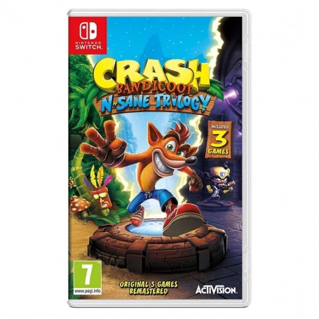 Juego Crash Bandicoot N Sane Trilogy para Nintendo Switch | Outlet Como Nuevo