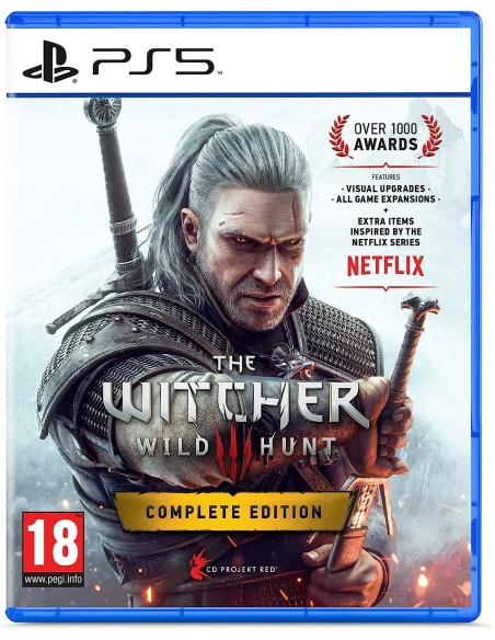 Juego The Witcher 3 Wild Hunt Complete Edition para Playstation 5 | PS5 | Importación Inglesa | Outlet Como Nuevo