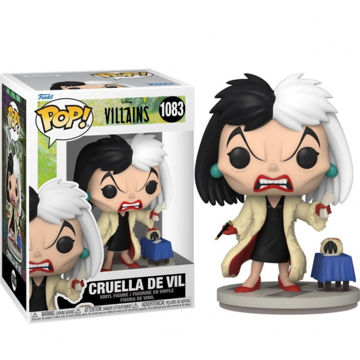Figura Funko Pop! Disney Villanas Cruella De...
