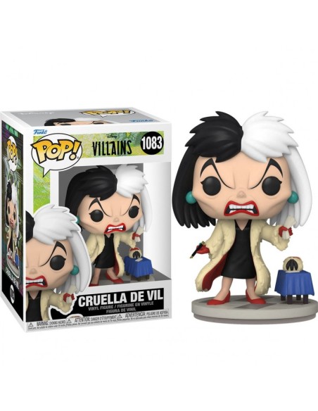 Figura Funko Pop! Disney Villanas Cruella De Vil Modelo 1083 | 57349