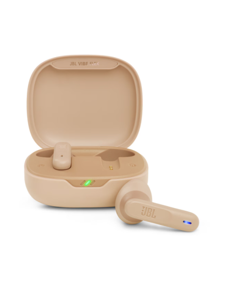 Auriculares JBL Inalámbricos Modelo Vibe Flex Color Beige