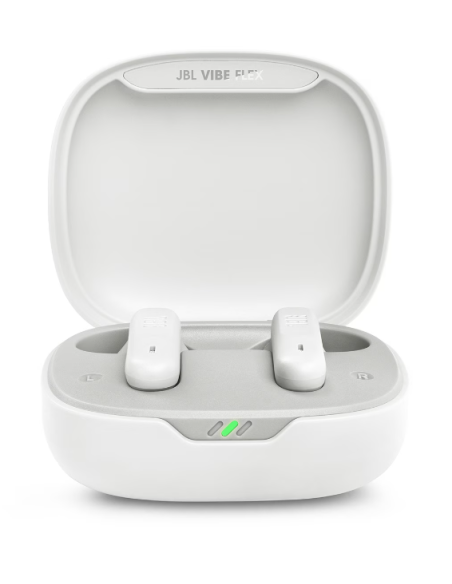 Auriculares JBL Inalámbricos Modelo Vibe Flex Color Blanco