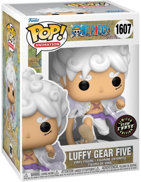 Figura Funko Pop! Animación One Piece Luffy Gear Five Modelo 1607 | 79321 Edición Especial Chase